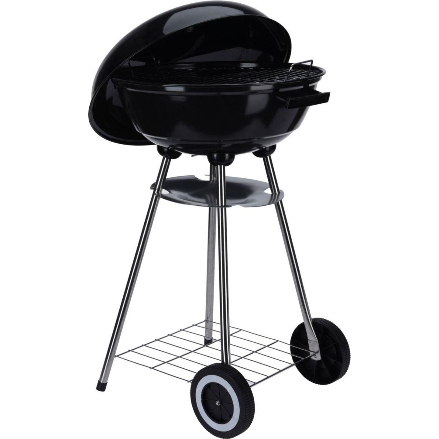 Grill ogrodowy kulisty REX stalowy śr. 46 cm