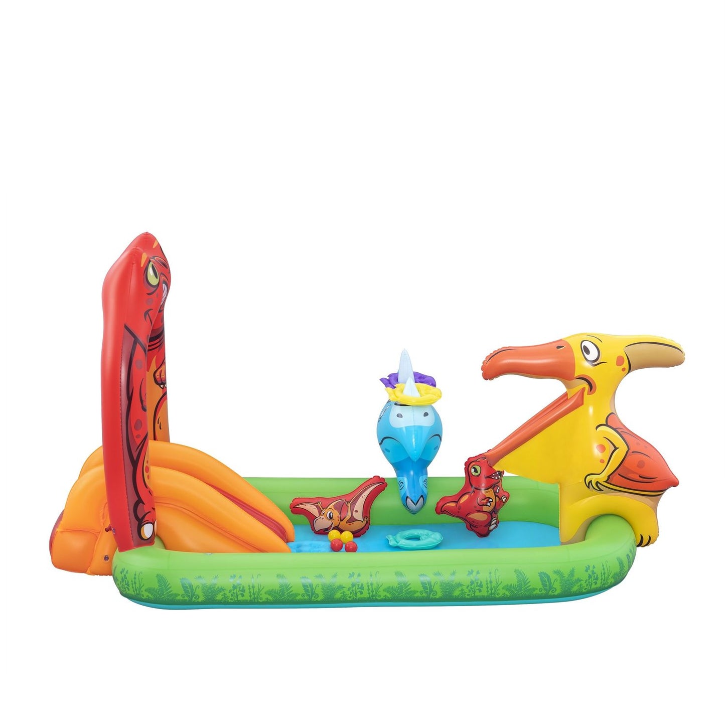 Plac zabaw dla dzieci BESTWAY Jurassic Splash 241x140x137 cm