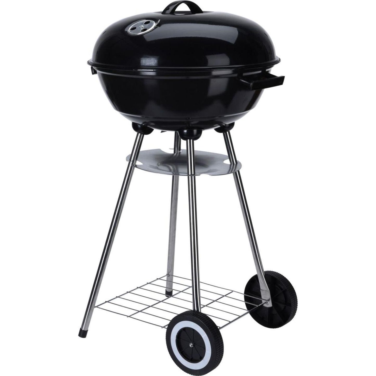 Grill ogrodowy kulisty REX stalowy śr. 46 cm